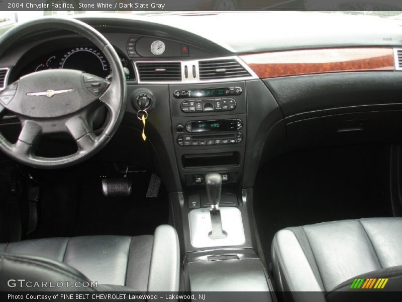 Stone White / Dark Slate Gray 2004 Chrysler Pacifica