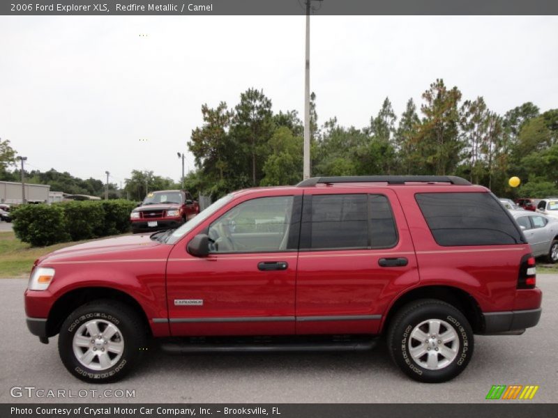 Redfire Metallic / Camel 2006 Ford Explorer XLS