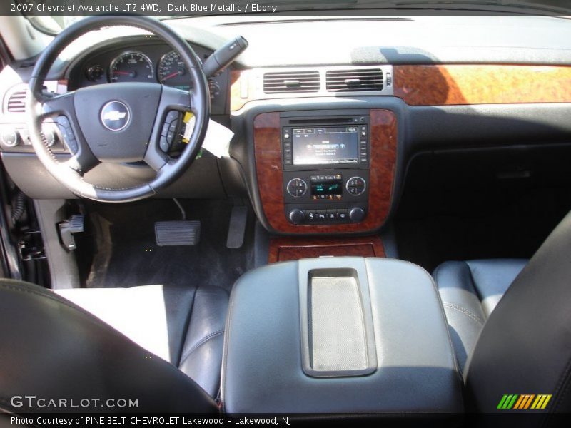 Dark Blue Metallic / Ebony 2007 Chevrolet Avalanche LTZ 4WD