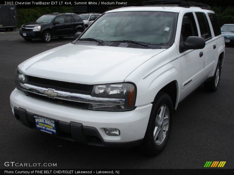 Summit White / Medium Pewter 2003 Chevrolet TrailBlazer EXT LT 4x4