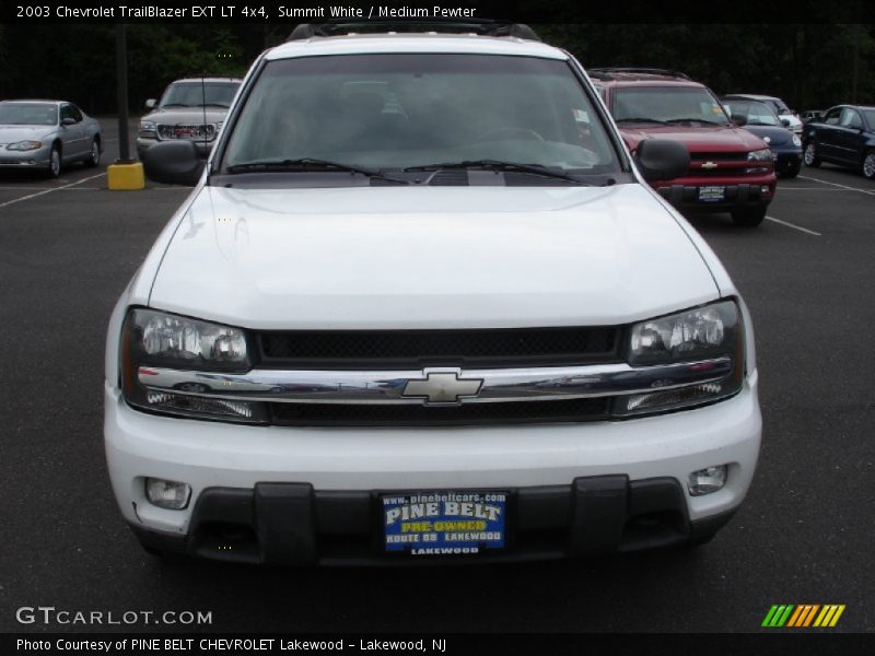 Summit White / Medium Pewter 2003 Chevrolet TrailBlazer EXT LT 4x4