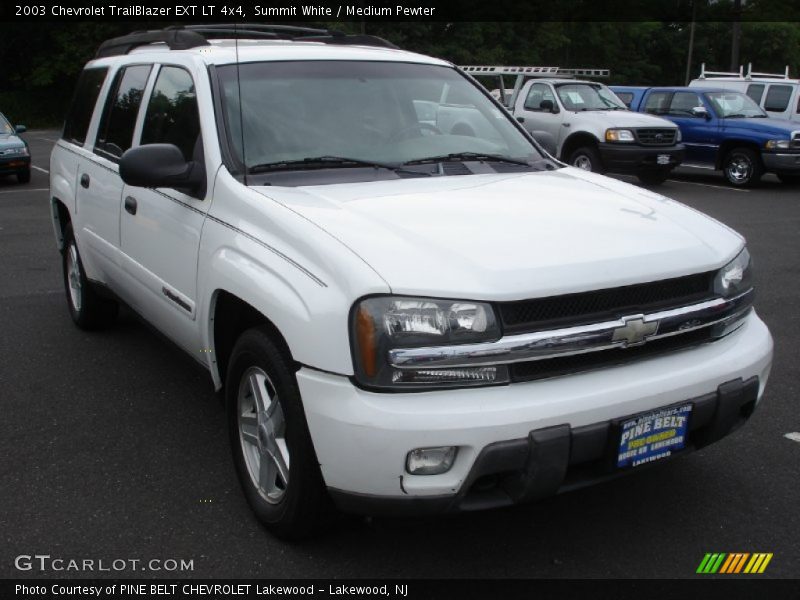 Summit White / Medium Pewter 2003 Chevrolet TrailBlazer EXT LT 4x4