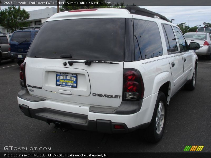 Summit White / Medium Pewter 2003 Chevrolet TrailBlazer EXT LT 4x4
