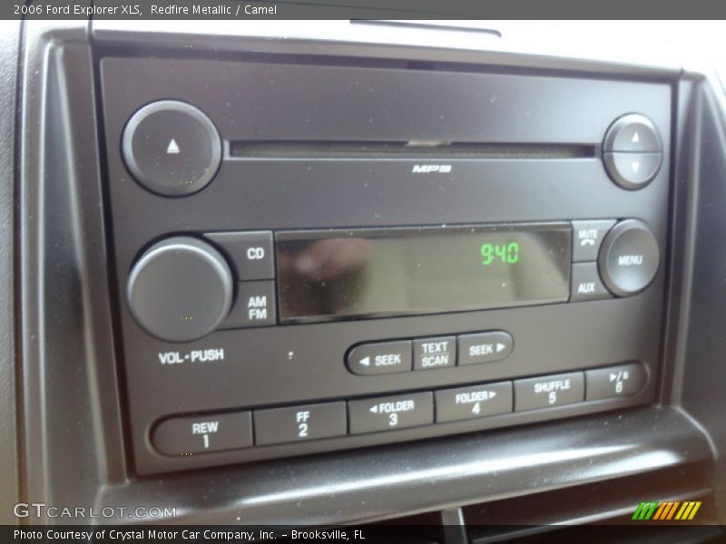 Redfire Metallic / Camel 2006 Ford Explorer XLS