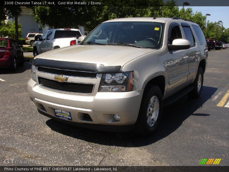 Gold Mist Metallic / Ebony 2008 Chevrolet Tahoe LT 4x4