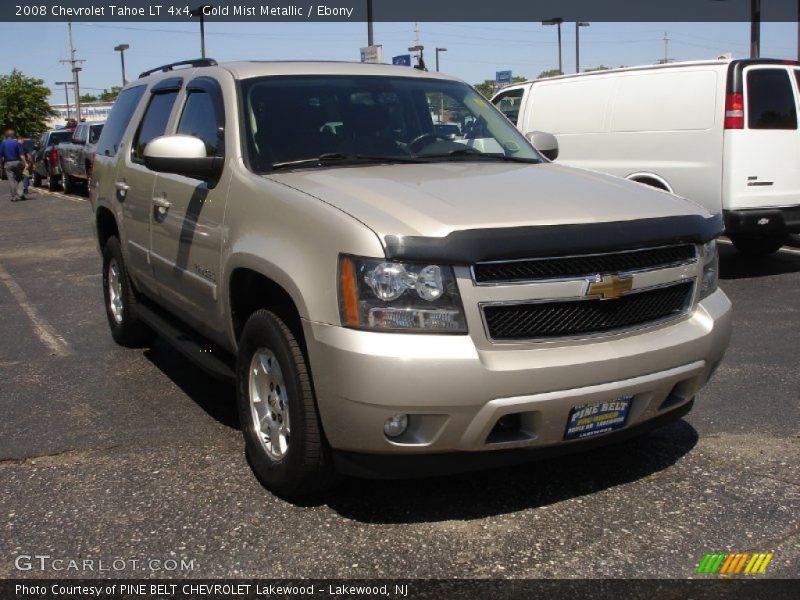Gold Mist Metallic / Ebony 2008 Chevrolet Tahoe LT 4x4