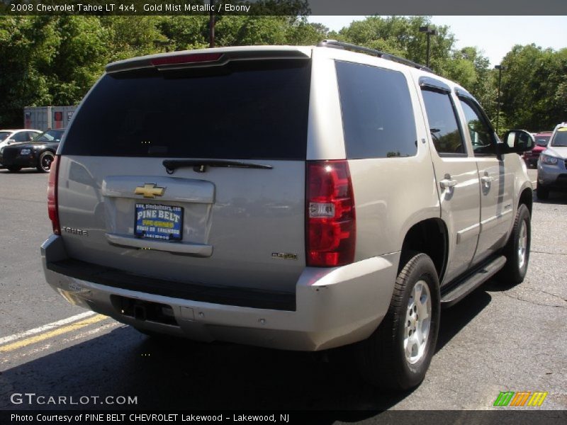 Gold Mist Metallic / Ebony 2008 Chevrolet Tahoe LT 4x4
