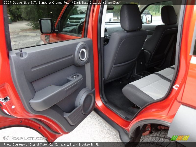Sunburst Orange Pearl / Dark Slate Gray/Light Slate Gray 2007 Dodge Nitro SXT