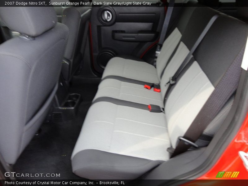 Sunburst Orange Pearl / Dark Slate Gray/Light Slate Gray 2007 Dodge Nitro SXT