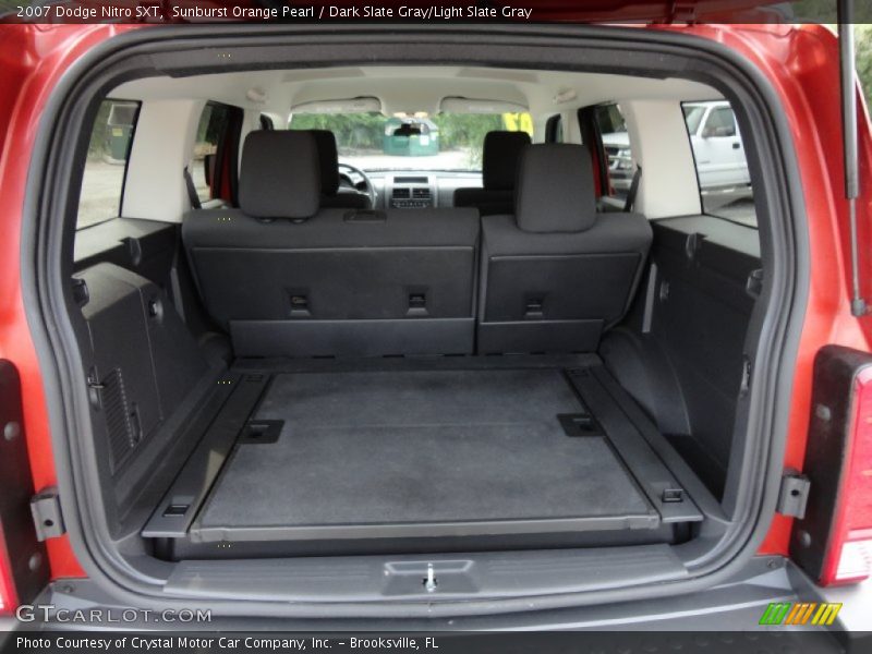 Sunburst Orange Pearl / Dark Slate Gray/Light Slate Gray 2007 Dodge Nitro SXT