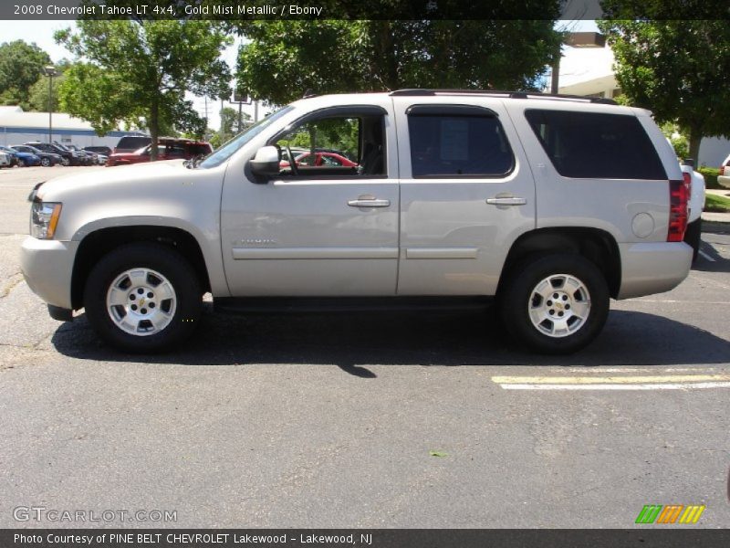 Gold Mist Metallic / Ebony 2008 Chevrolet Tahoe LT 4x4