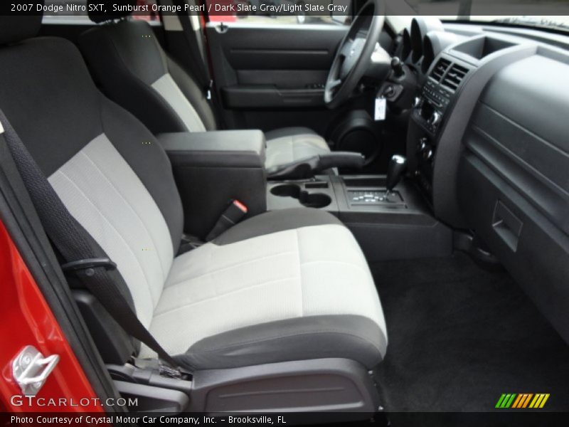 Sunburst Orange Pearl / Dark Slate Gray/Light Slate Gray 2007 Dodge Nitro SXT