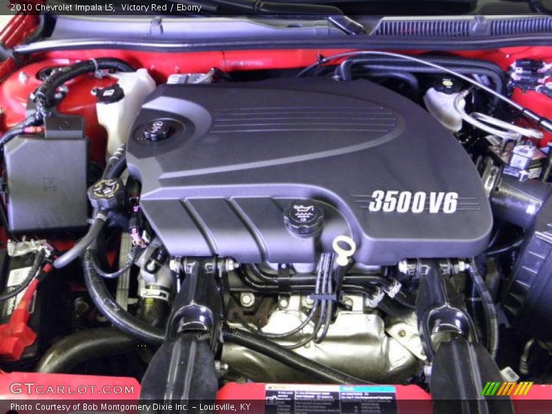 Victory Red / Ebony 2010 Chevrolet Impala LS