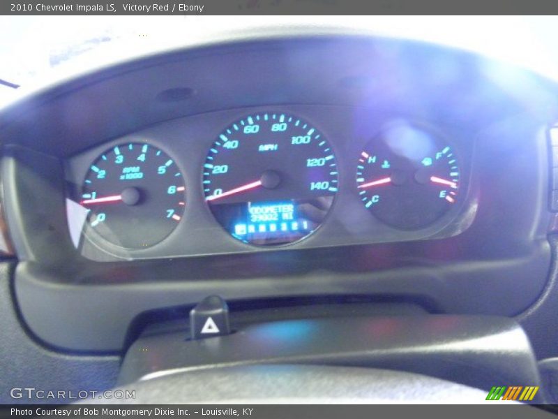 Victory Red / Ebony 2010 Chevrolet Impala LS