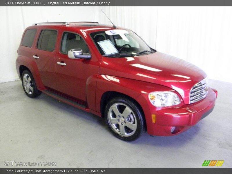 Crystal Red Metallic Tintcoat / Ebony 2011 Chevrolet HHR LT