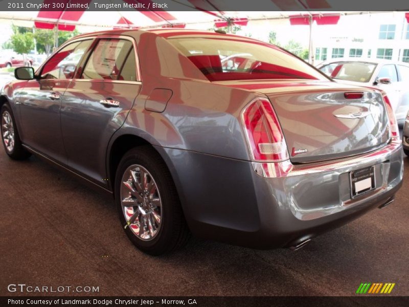 Tungsten Metallic / Black 2011 Chrysler 300 Limited