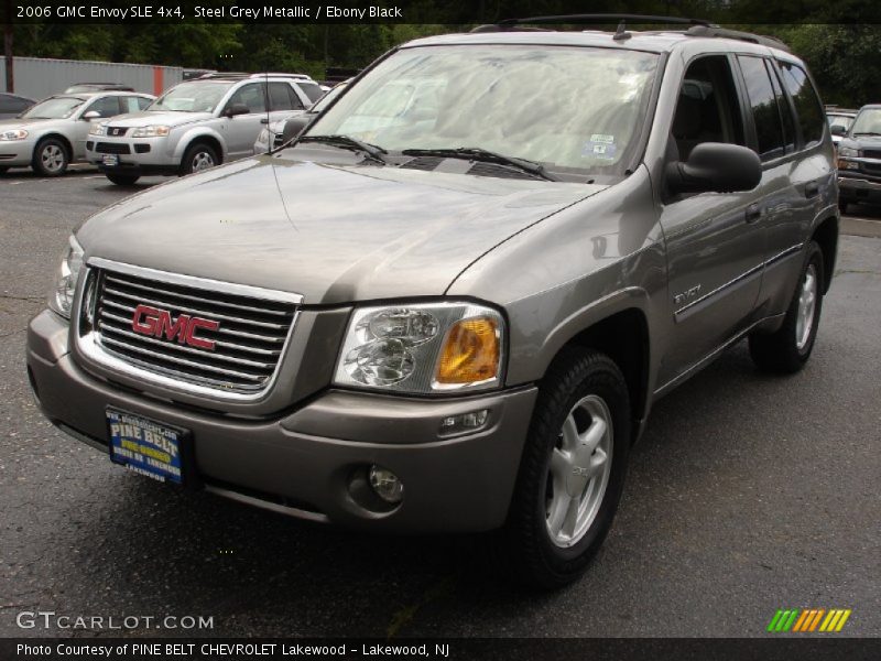Steel Grey Metallic / Ebony Black 2006 GMC Envoy SLE 4x4