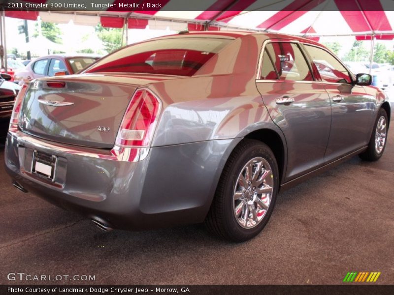 Tungsten Metallic / Black 2011 Chrysler 300 Limited