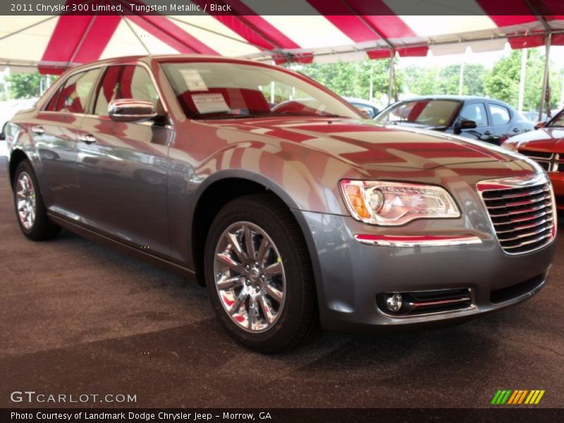 Tungsten Metallic / Black 2011 Chrysler 300 Limited