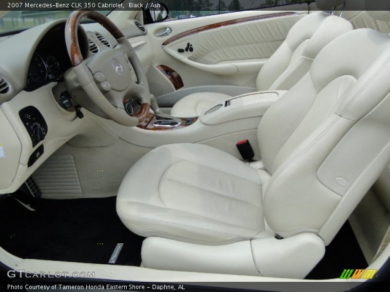 Black / Ash 2007 Mercedes-Benz CLK 350 Cabriolet