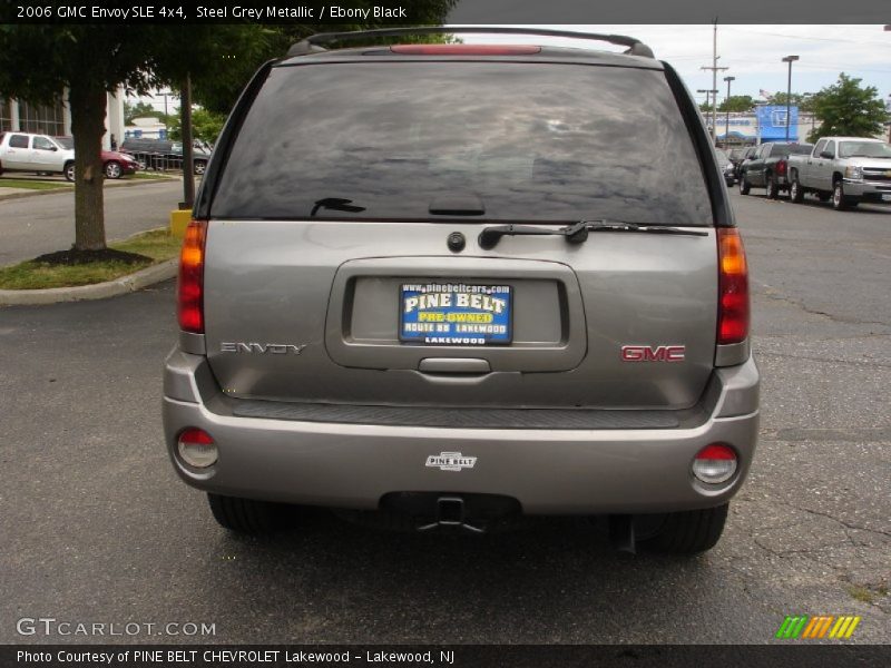 Steel Grey Metallic / Ebony Black 2006 GMC Envoy SLE 4x4