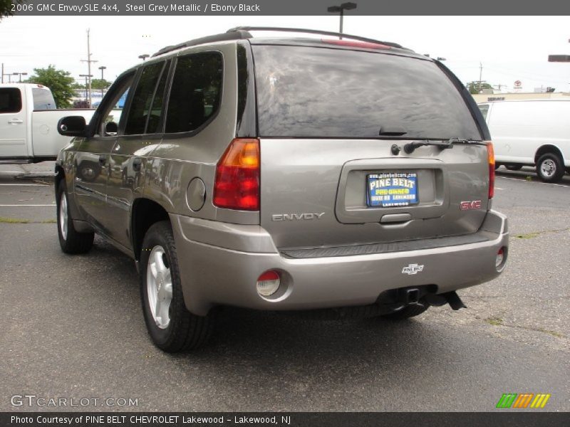 Steel Grey Metallic / Ebony Black 2006 GMC Envoy SLE 4x4