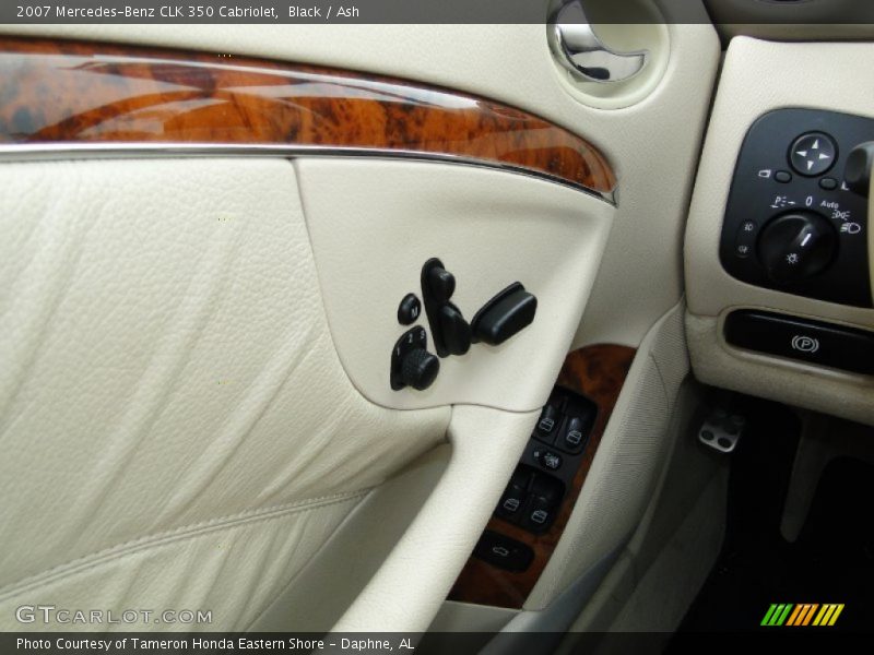 Black / Ash 2007 Mercedes-Benz CLK 350 Cabriolet