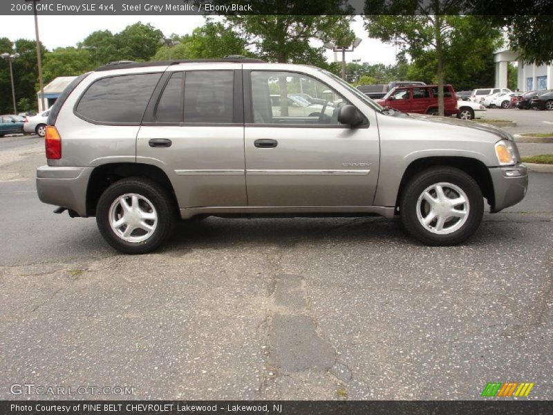 Steel Grey Metallic / Ebony Black 2006 GMC Envoy SLE 4x4