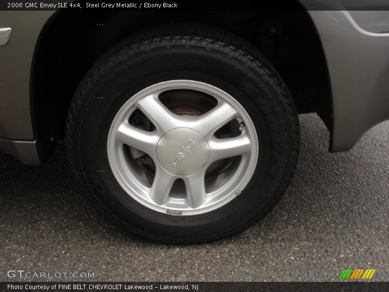 Steel Grey Metallic / Ebony Black 2006 GMC Envoy SLE 4x4