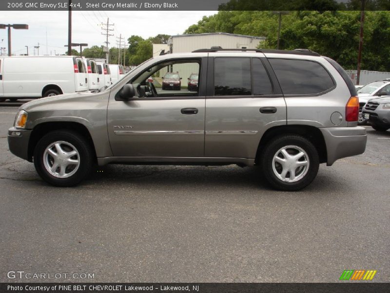Steel Grey Metallic / Ebony Black 2006 GMC Envoy SLE 4x4
