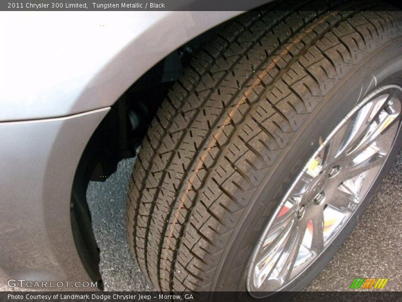 Tungsten Metallic / Black 2011 Chrysler 300 Limited