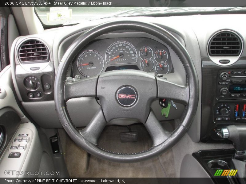 Steel Grey Metallic / Ebony Black 2006 GMC Envoy SLE 4x4