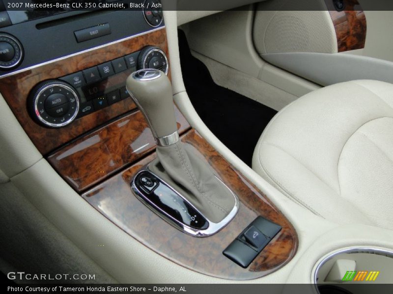 Black / Ash 2007 Mercedes-Benz CLK 350 Cabriolet