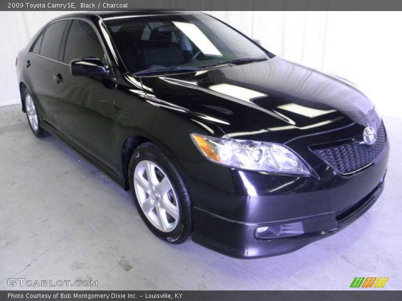 Black / Charcoal 2009 Toyota Camry SE