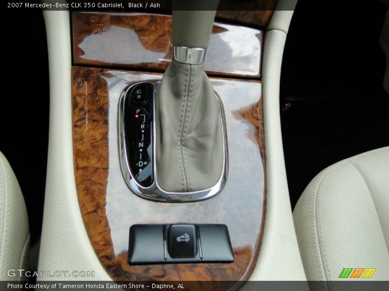 Black / Ash 2007 Mercedes-Benz CLK 350 Cabriolet