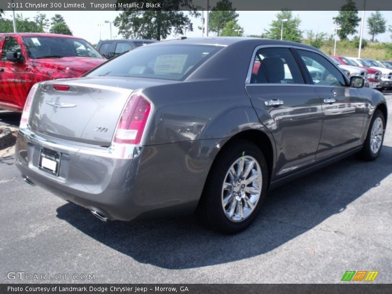 Tungsten Metallic / Black 2011 Chrysler 300 Limited