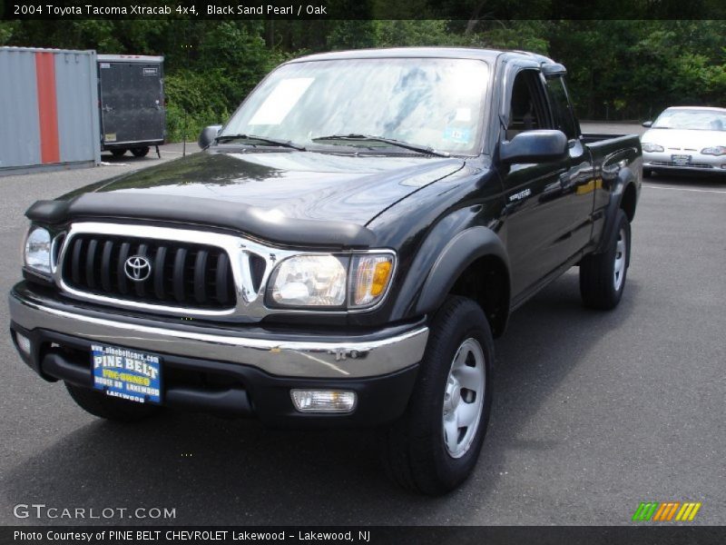 Black Sand Pearl / Oak 2004 Toyota Tacoma Xtracab 4x4