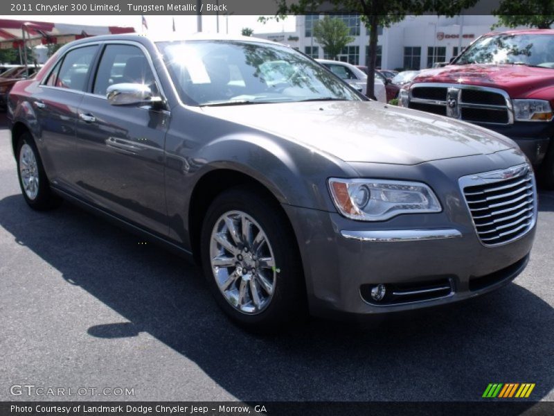 Tungsten Metallic / Black 2011 Chrysler 300 Limited