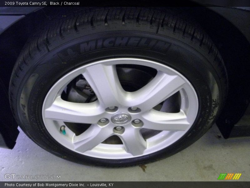 Black / Charcoal 2009 Toyota Camry SE