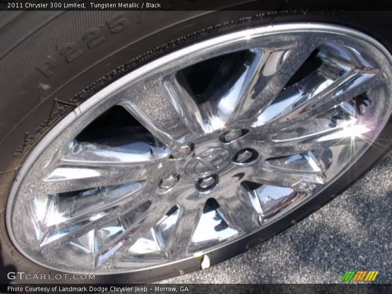 Tungsten Metallic / Black 2011 Chrysler 300 Limited