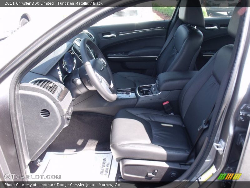 Tungsten Metallic / Black 2011 Chrysler 300 Limited
