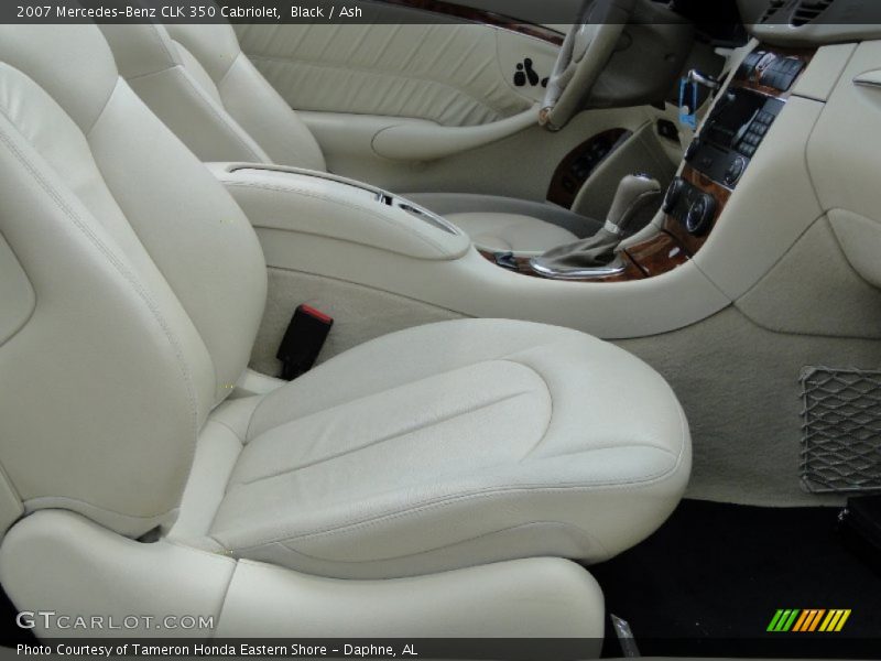 Black / Ash 2007 Mercedes-Benz CLK 350 Cabriolet