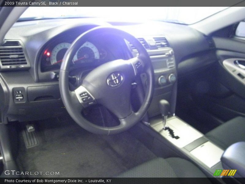 Black / Charcoal 2009 Toyota Camry SE