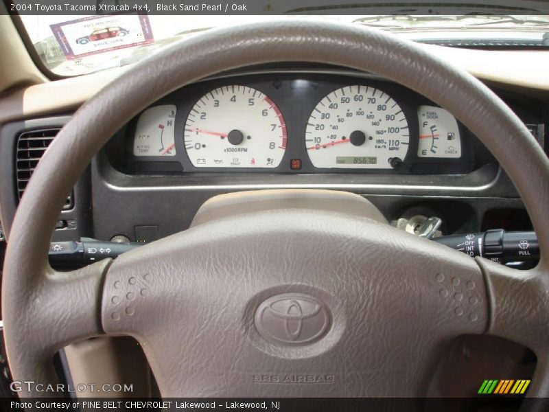 Black Sand Pearl / Oak 2004 Toyota Tacoma Xtracab 4x4