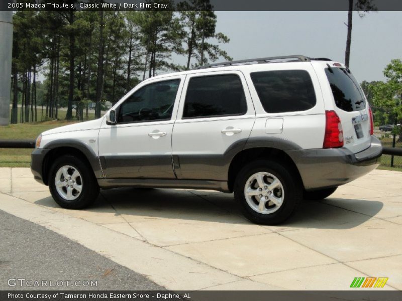 Classic White / Dark Flint Gray 2005 Mazda Tribute s