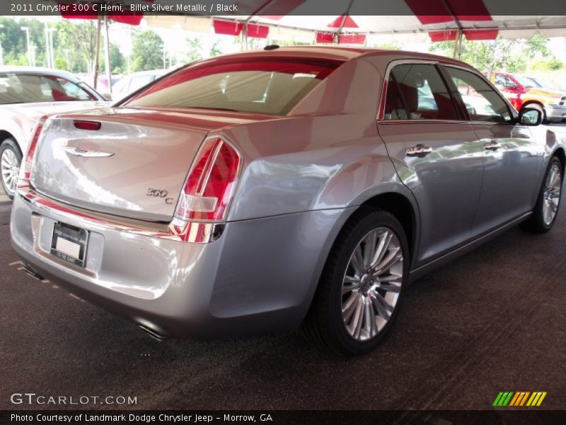 Billet Silver Metallic / Black 2011 Chrysler 300 C Hemi