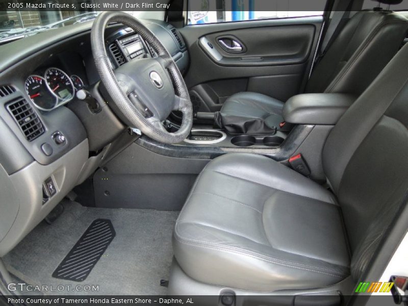 Classic White / Dark Flint Gray 2005 Mazda Tribute s