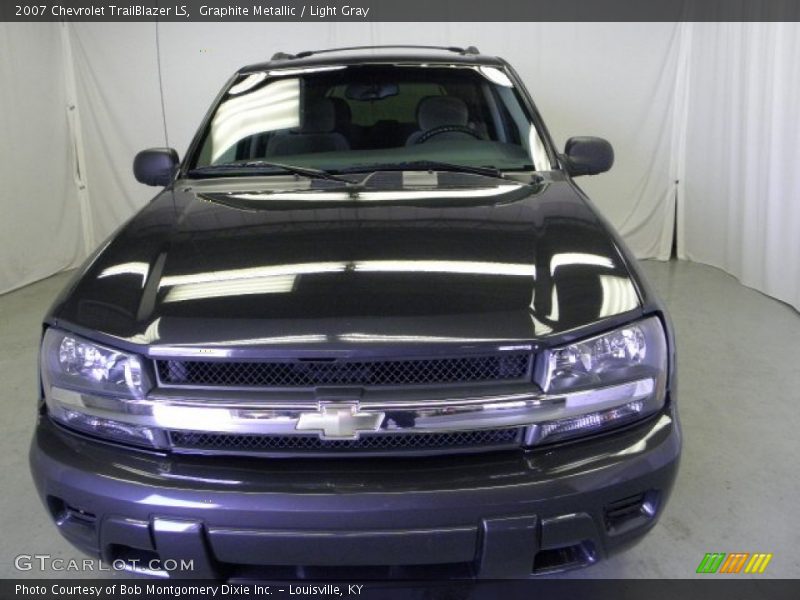 Graphite Metallic / Light Gray 2007 Chevrolet TrailBlazer LS