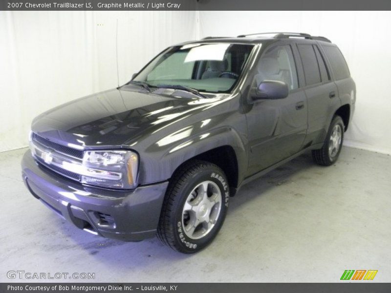 Graphite Metallic / Light Gray 2007 Chevrolet TrailBlazer LS