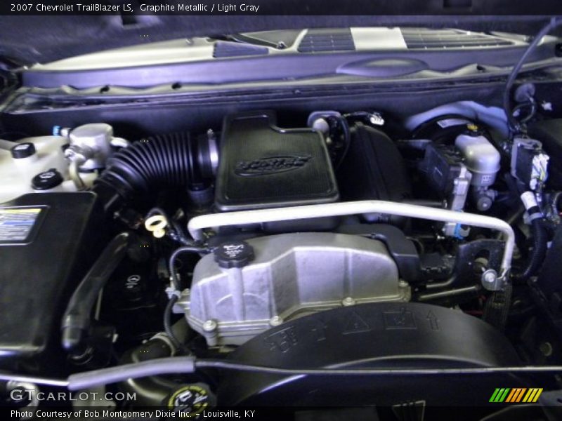 Graphite Metallic / Light Gray 2007 Chevrolet TrailBlazer LS